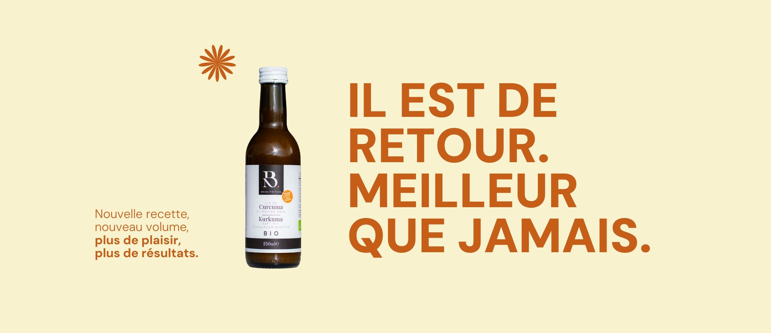Nouveau Jus de Curcuma